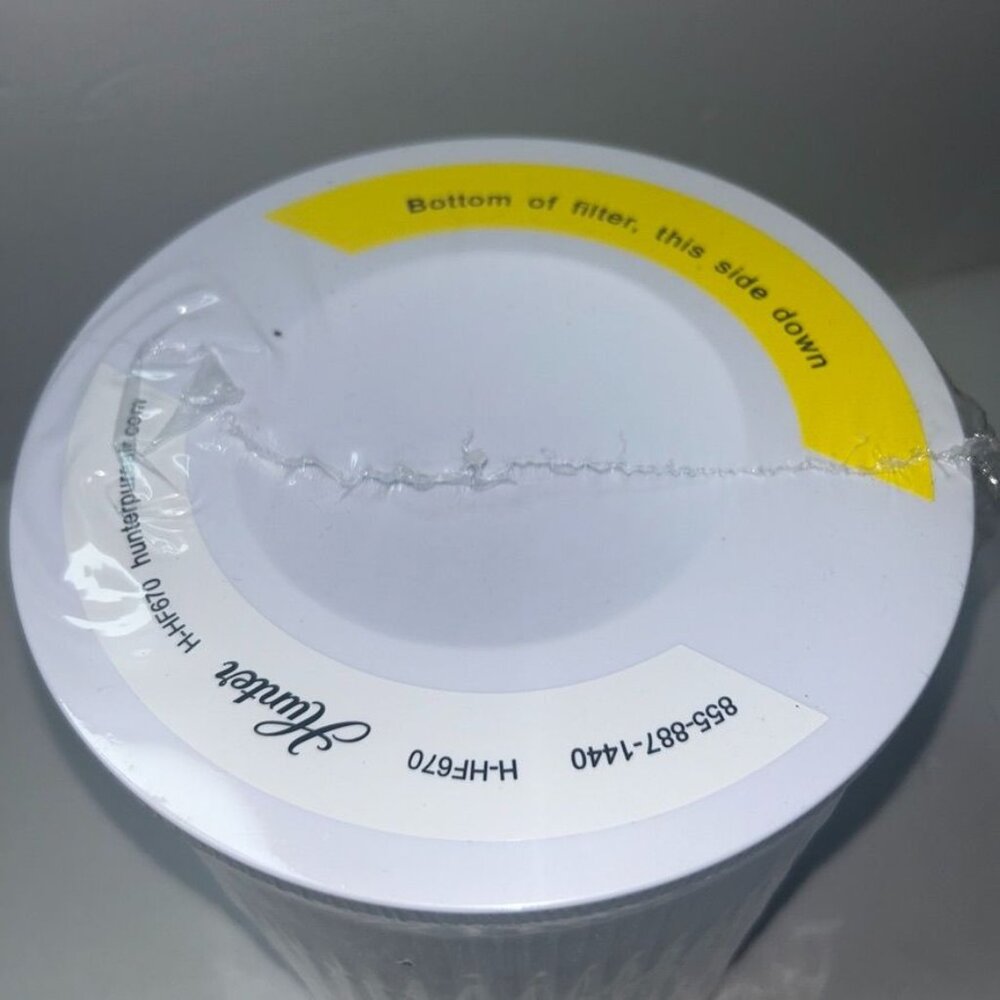 Hunter True HEPA EcoSilver Replacement Filter Model H-HF670-VP V39597 NEW in Box - Picture 7 of 8